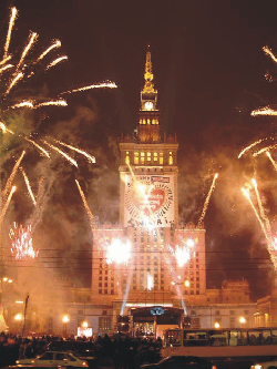 Warszawa Sylwester w Warszawie pod gwiazdami