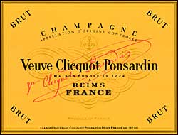 etykieta szampana na Sylwester we Francji